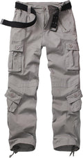 AKARMY Womens Cargo Pants with Pockets - Relaxed Ripstop Fit