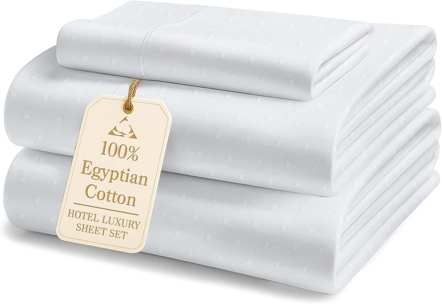 100% Egyptian Cotton Twin XL Sheet Sets for Luxurious Comfort