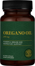 Oregano Oil Capsules with Organic Oils & Cayenne - Immune Support