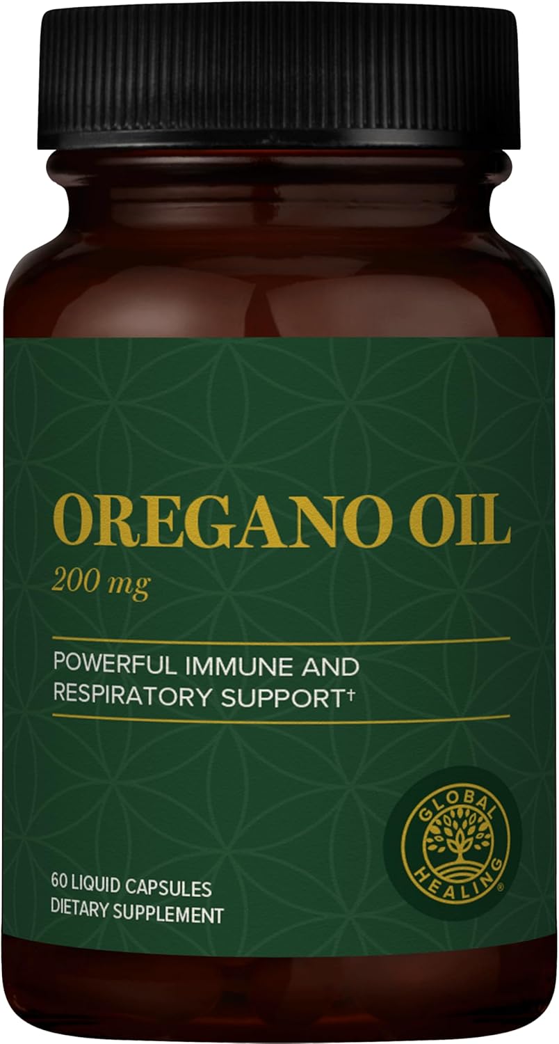 Oregano Oil Capsules for Immune Support and Gut Wellness