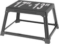 GanFindX Metal Plyometric Jumping Box for Home Gym Training