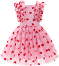 Fun Cake Smash Princess Dress for Girls with Confetti Design
