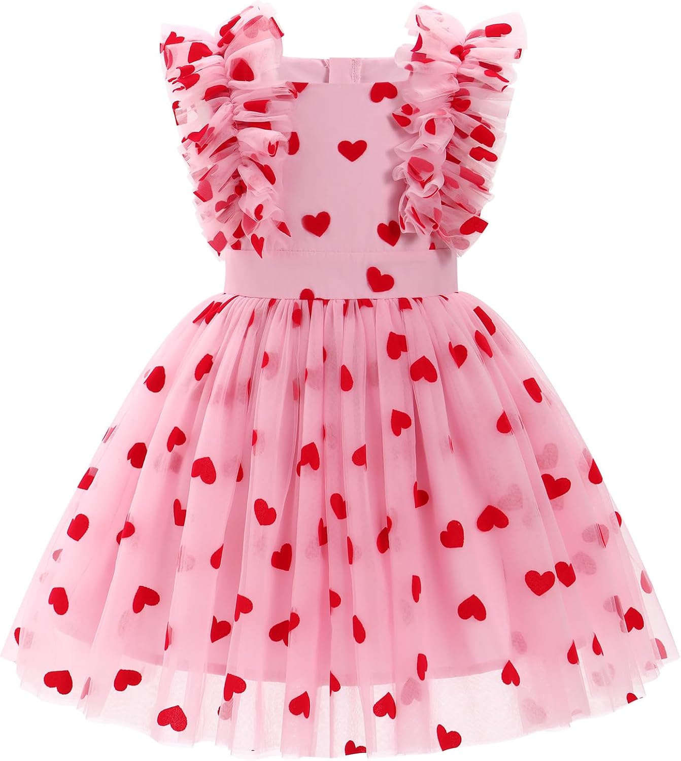 Kids Girls Confetti Birthday Princess Dress for Cake Smash Fun