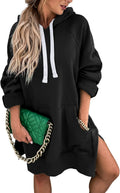 Oversized Sweatshirt for Women 2025 - Long Hoodie Dress with Pockets