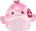 Squishmallows 10 in Sy the Pink Anglerfish Plush - Soft Collectible