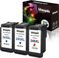 Inktopia Compatible Ink Cartridge Replacement for Canon PG 245XL 246XL