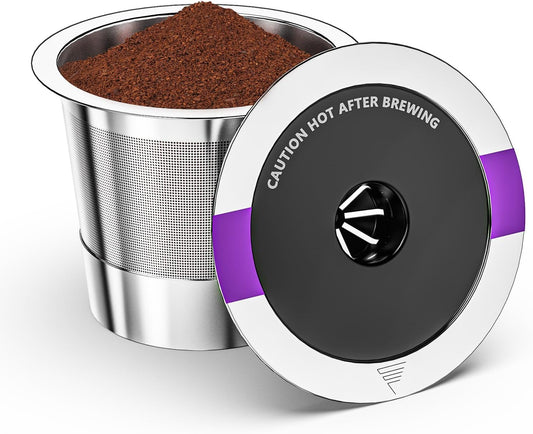 Stainless Steel Reusable Coffee Pods - Universal & eco-friendly!