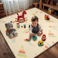Play Mat for Babies 79x71 Foldable Foam Playmat - Waterproof Safety