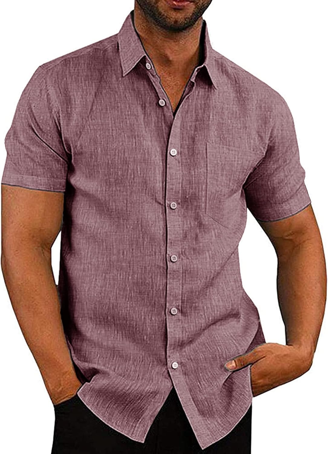 COOFANDY Men's Casual Button Down Shirts for Summer Style
