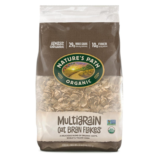 Nature's Path Organic Multigrain Oat Bran Flakes Cereal Review