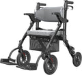 Rollator Walkers for Seniors with Seat - 2-in-1 Lightweight Rollator