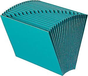 Smead Colored Expanding File with 21 Pockets for Organization
