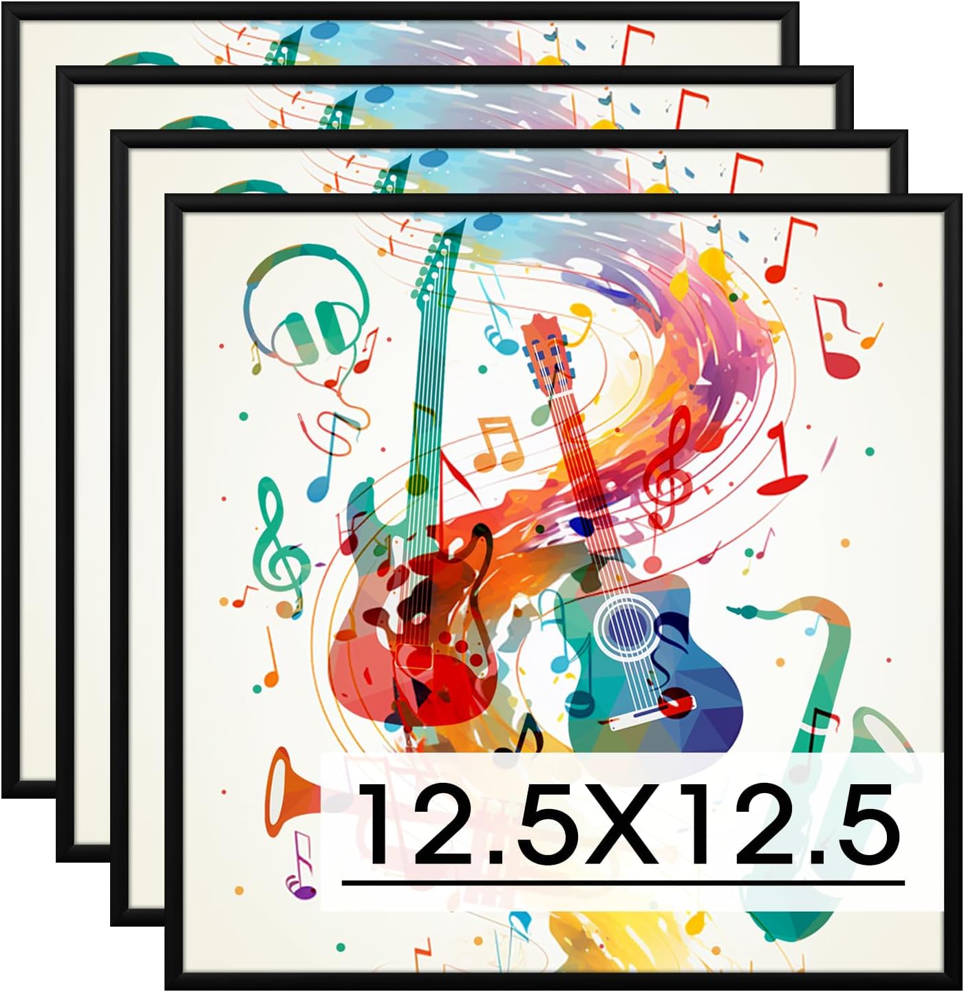 Homso Metal Vinyl Record Frame for 12.5x12.5 inch Albums