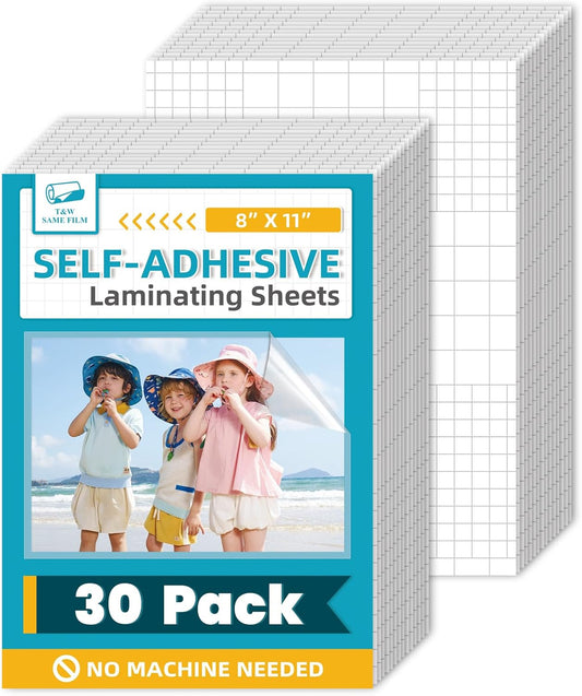 Quick Seal Laminating Sheets, No Machine Needed