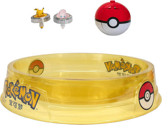 Pokemon Battle Spinner Arena Set with Two Spinners and Launchers