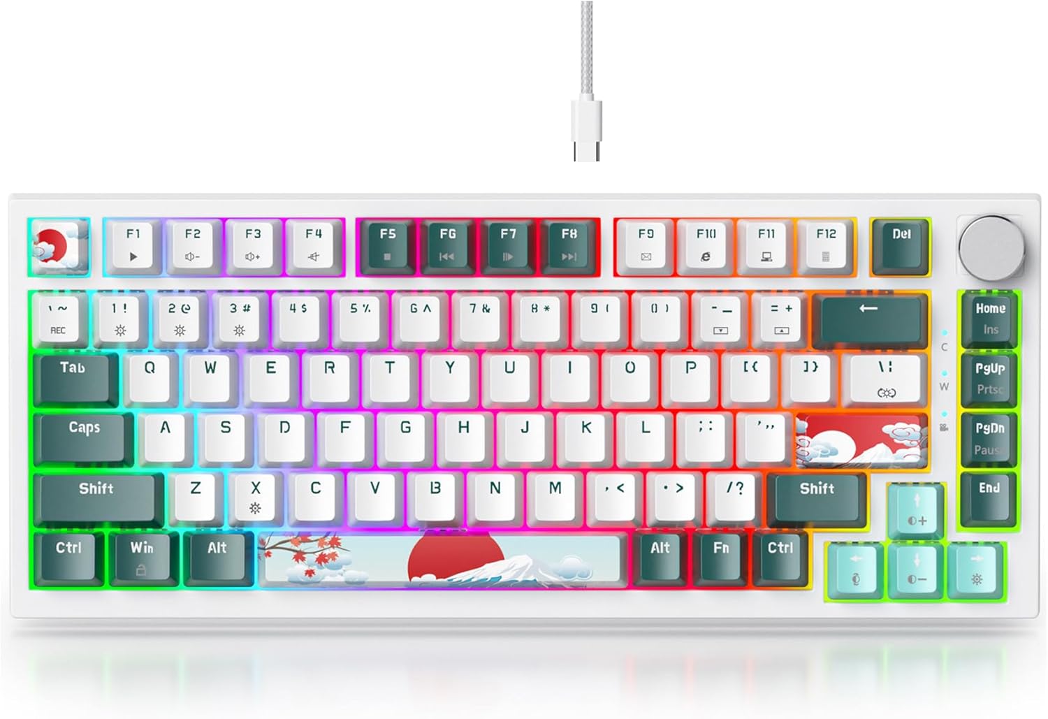 Fogruaden Wired 75% Hot Swappable Mechanical Keyboard Review