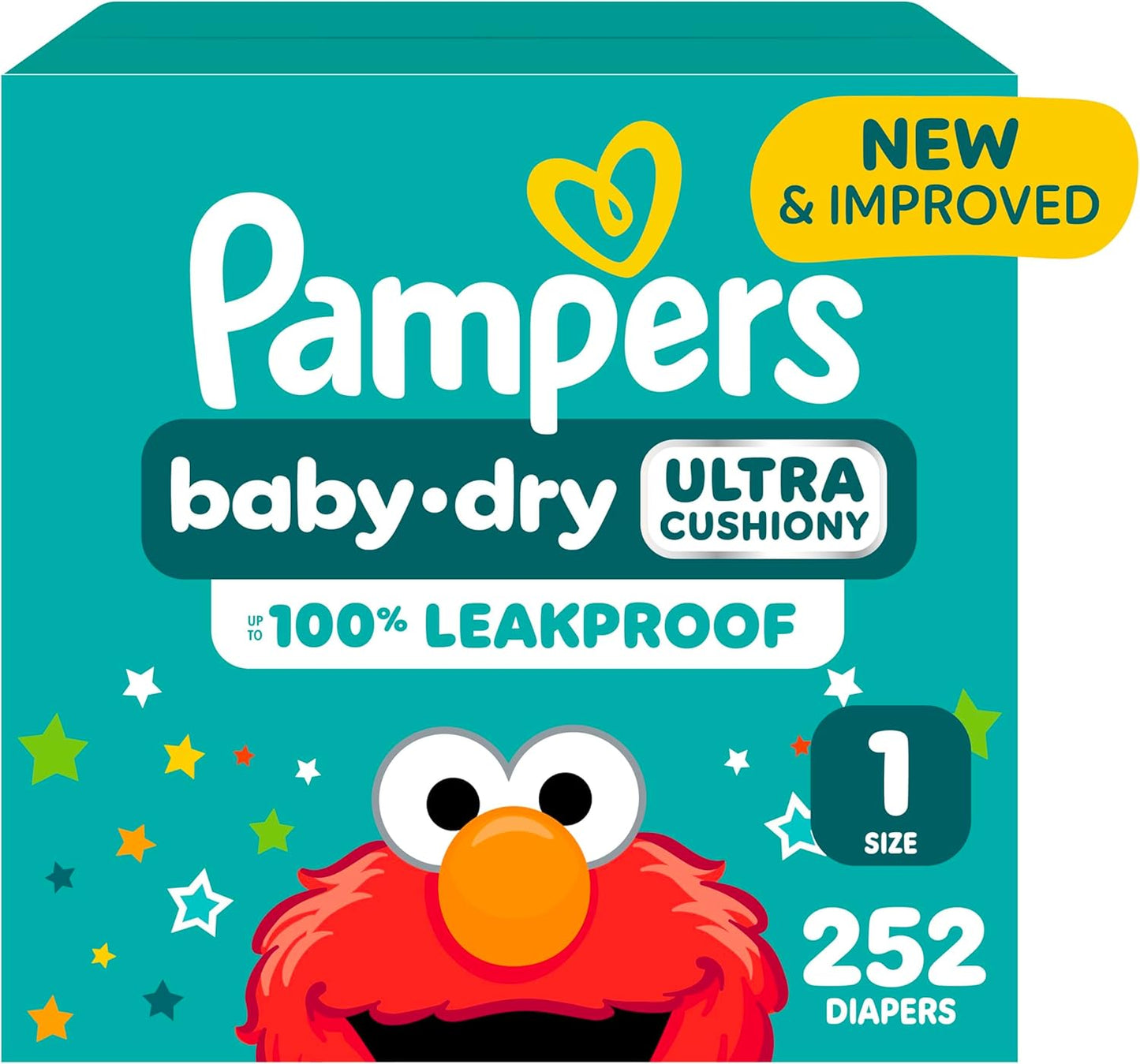 Pampers Baby Dry Diapers Size 1 for Ultimate Comfort and Protection