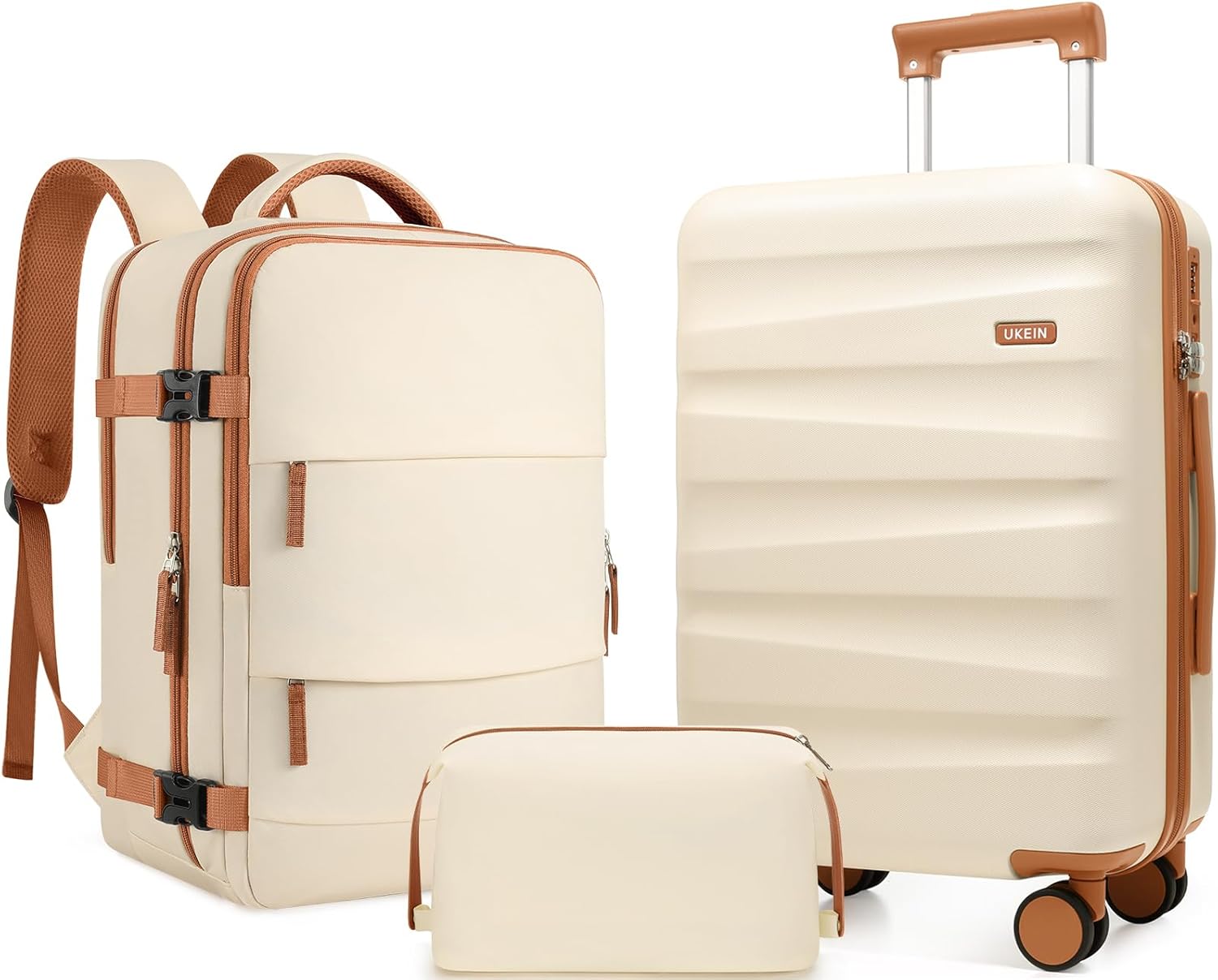 UKEIN Luggage Set with Backpack for Stylish Travel Convenience