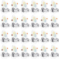 4 in LED Recessed Ceiling Light 5CCT Selectable - Ultra-Thin 800LM