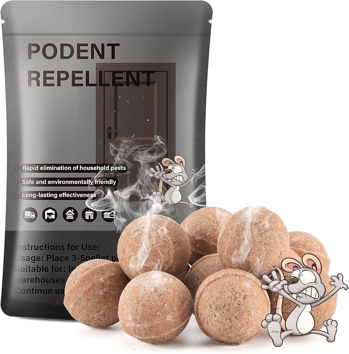 Rodent Repellent Pouches - Drive Away Mice!