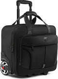 Rolling Laptop Bag Rolling Briefcase for Men & Women - Travel Ready