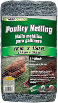 YARDGARD 308419B Poultry Netting, 1 in x 1.5 ft x 150 ft - Durable