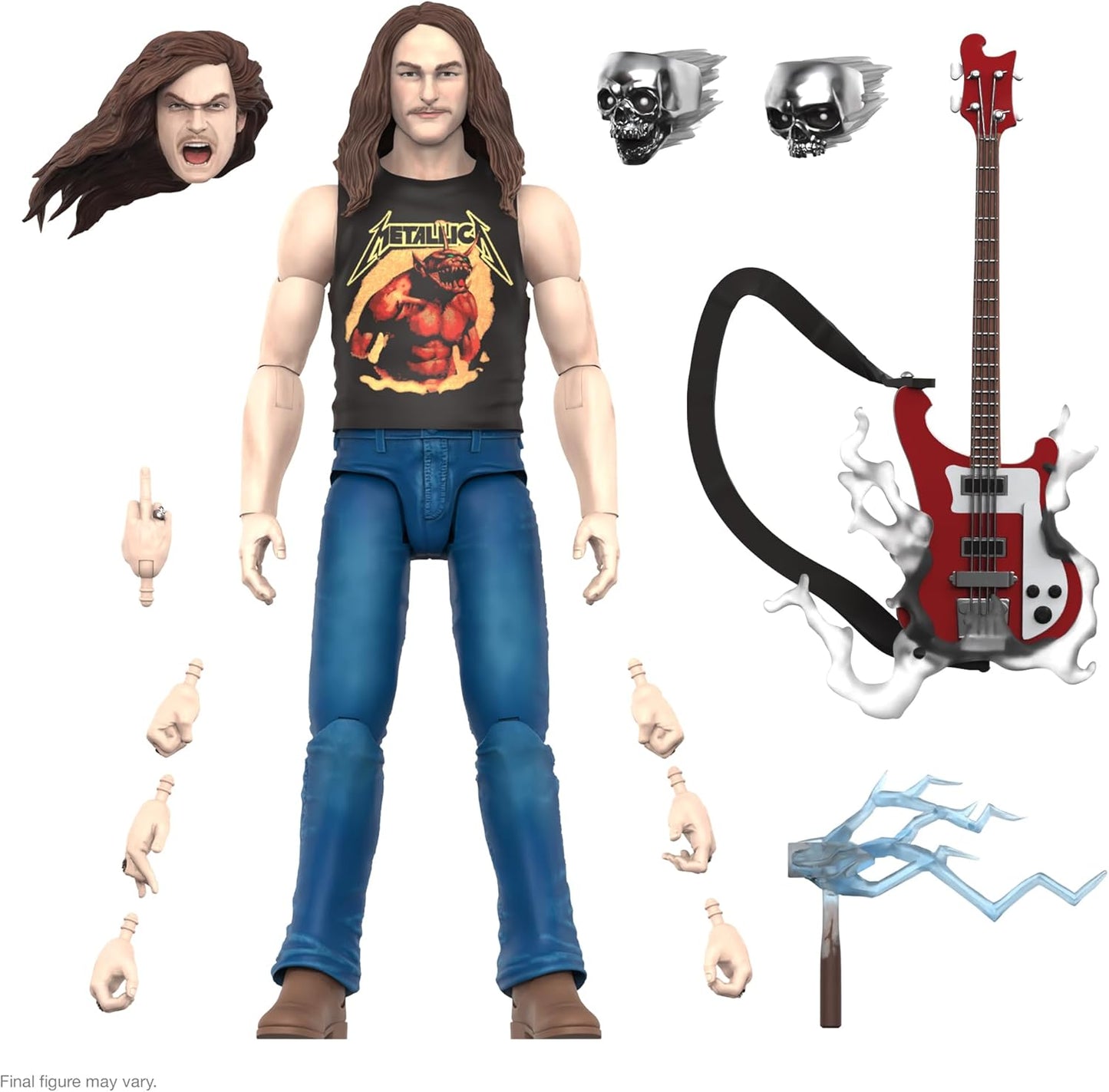 Cliff Burton Super7 ULTIMATES! Action Figure for Metal Fans