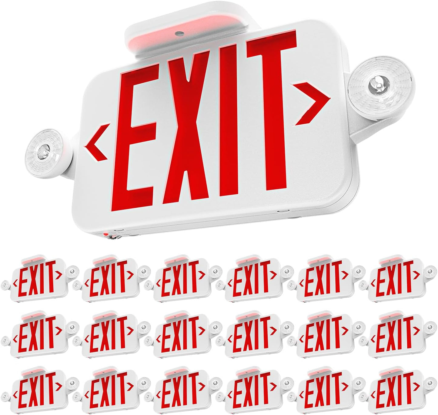 Sunco 18 Pack LED Exit Sign With Emergency Lights Review