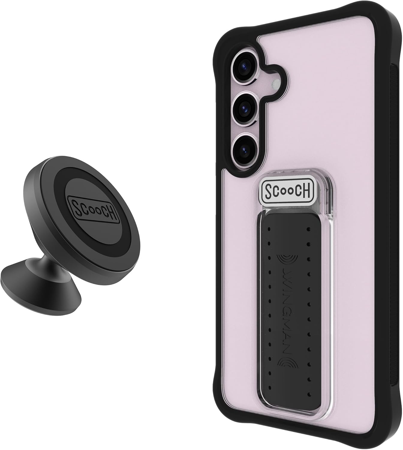 Scooch Wingman Case for Samsung Galaxy S24: 5-in-1 Kickstand