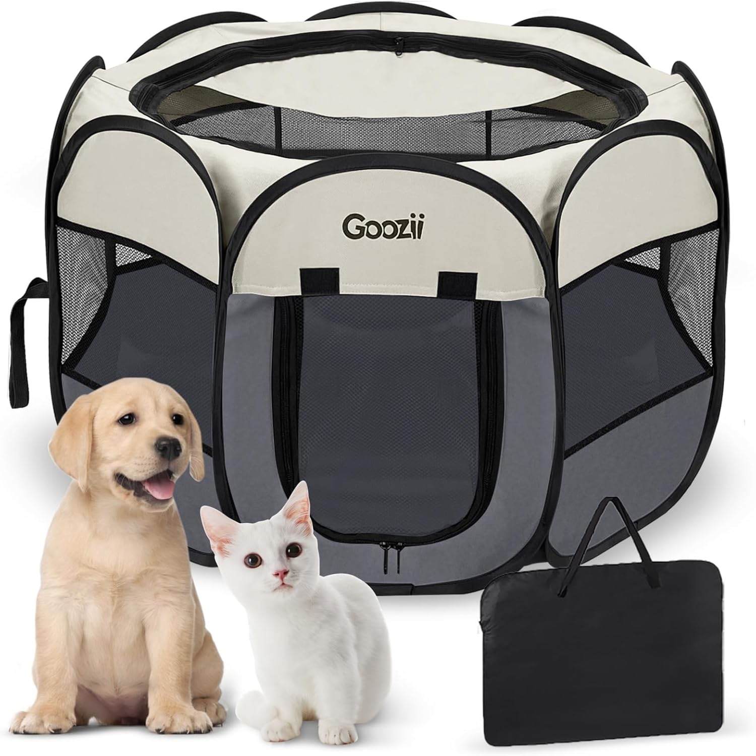 Pet Cat Playpen for Indoor Cats and Outdoor Travel Use