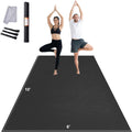 Large Exercise Mat 10x6 ft - Non Slip High Density Home Gym Mat