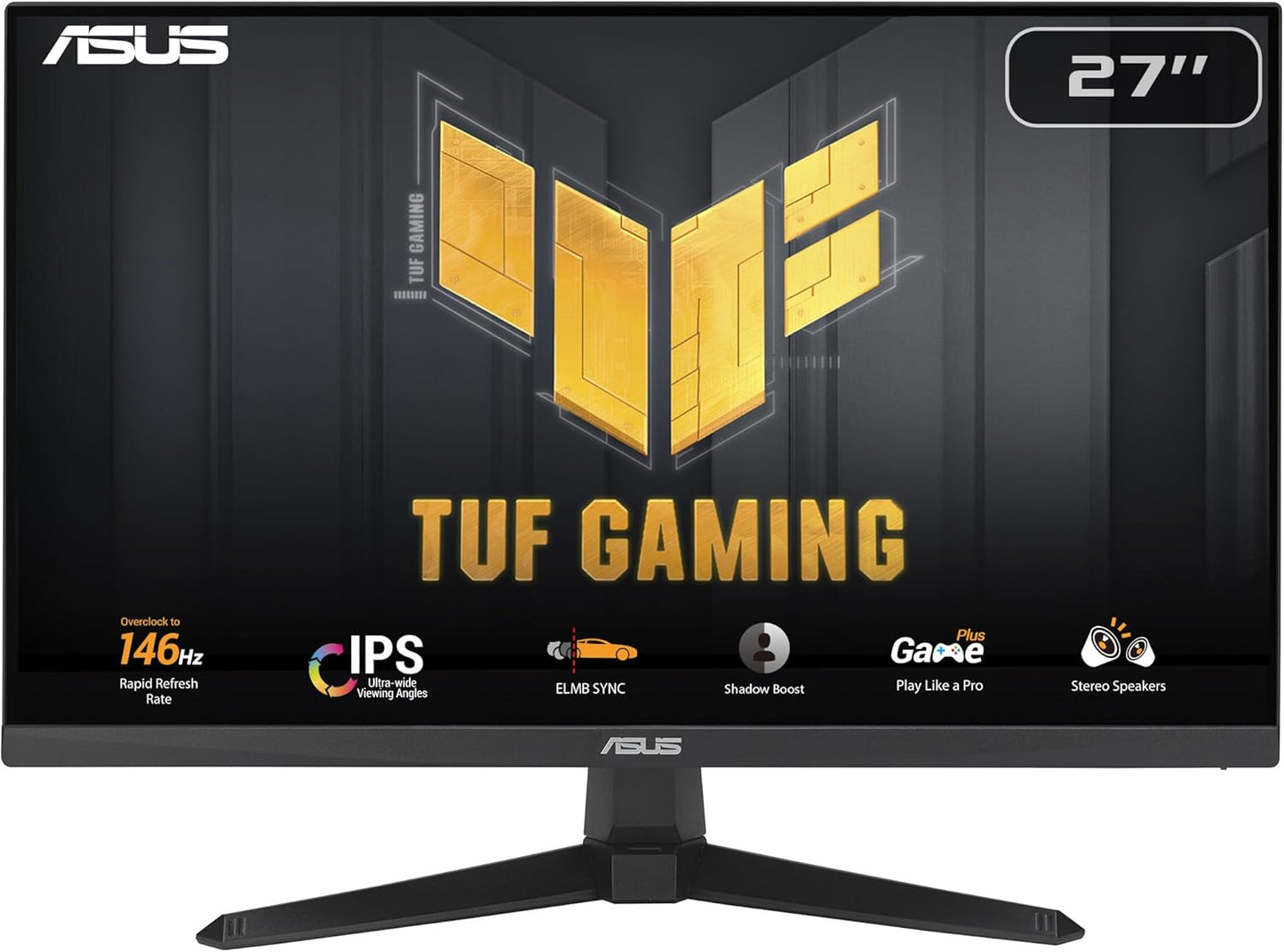 ASUS TUF Gaming 27 1080P Monitor with 144Hz Refresh Rate