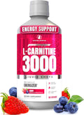 L-Carnitine Liquid 3000 Stimulant-Free Shots - Clean Energy Boost