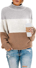 Dokotoo Womens Turtleneck Cable Knit Oversized Sweater (Style 747B)