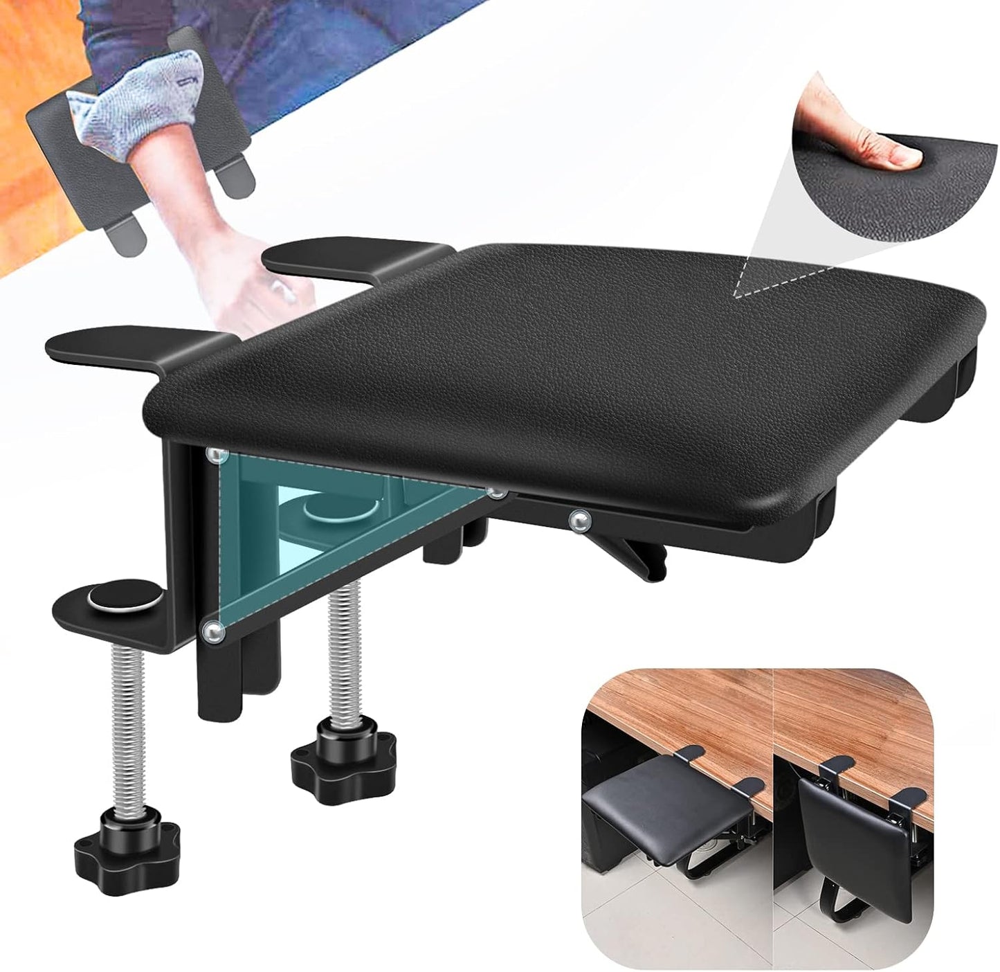 Giecy Adjustable Ergo Arm Rest: Desk Comfort