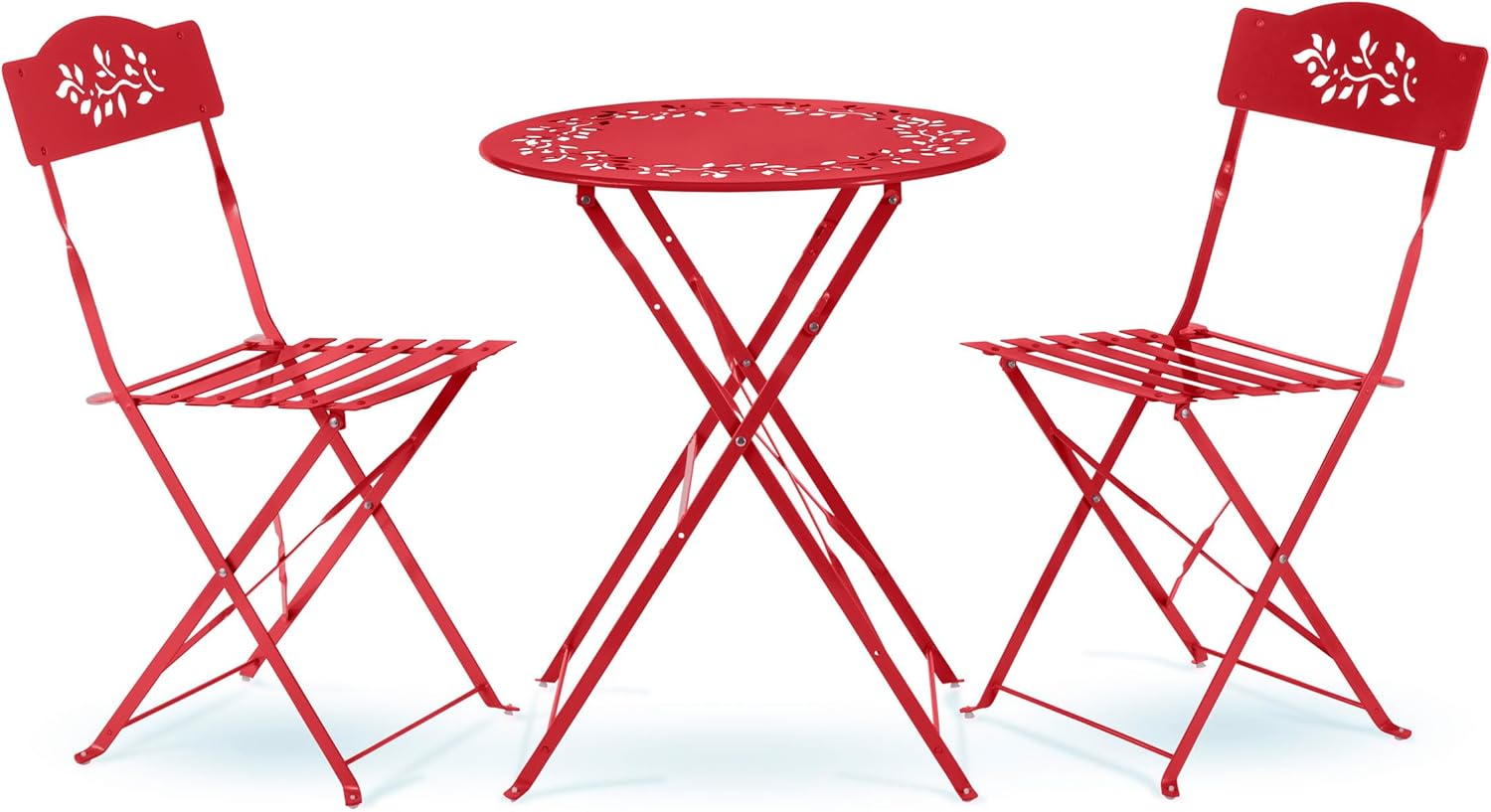 Vibrant 3-Piece Bistro Set for Indoor and Outdoor Seating