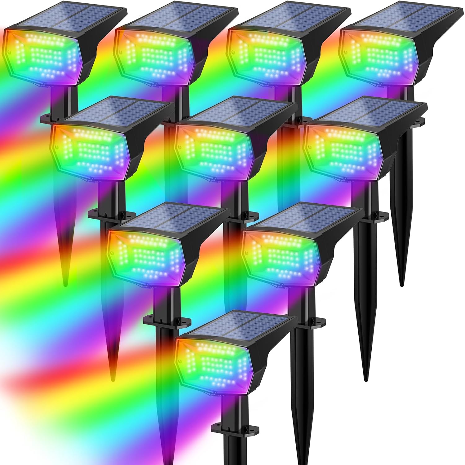 Fabrito Solar Color Changing Lights for Outdoor Decoration