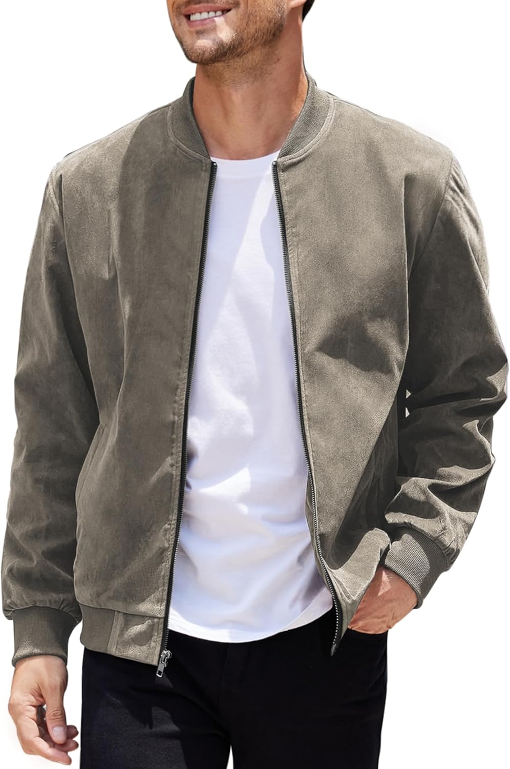 COOFANDY Men's Casual Varsity Jacket for Vintage Style Lovers