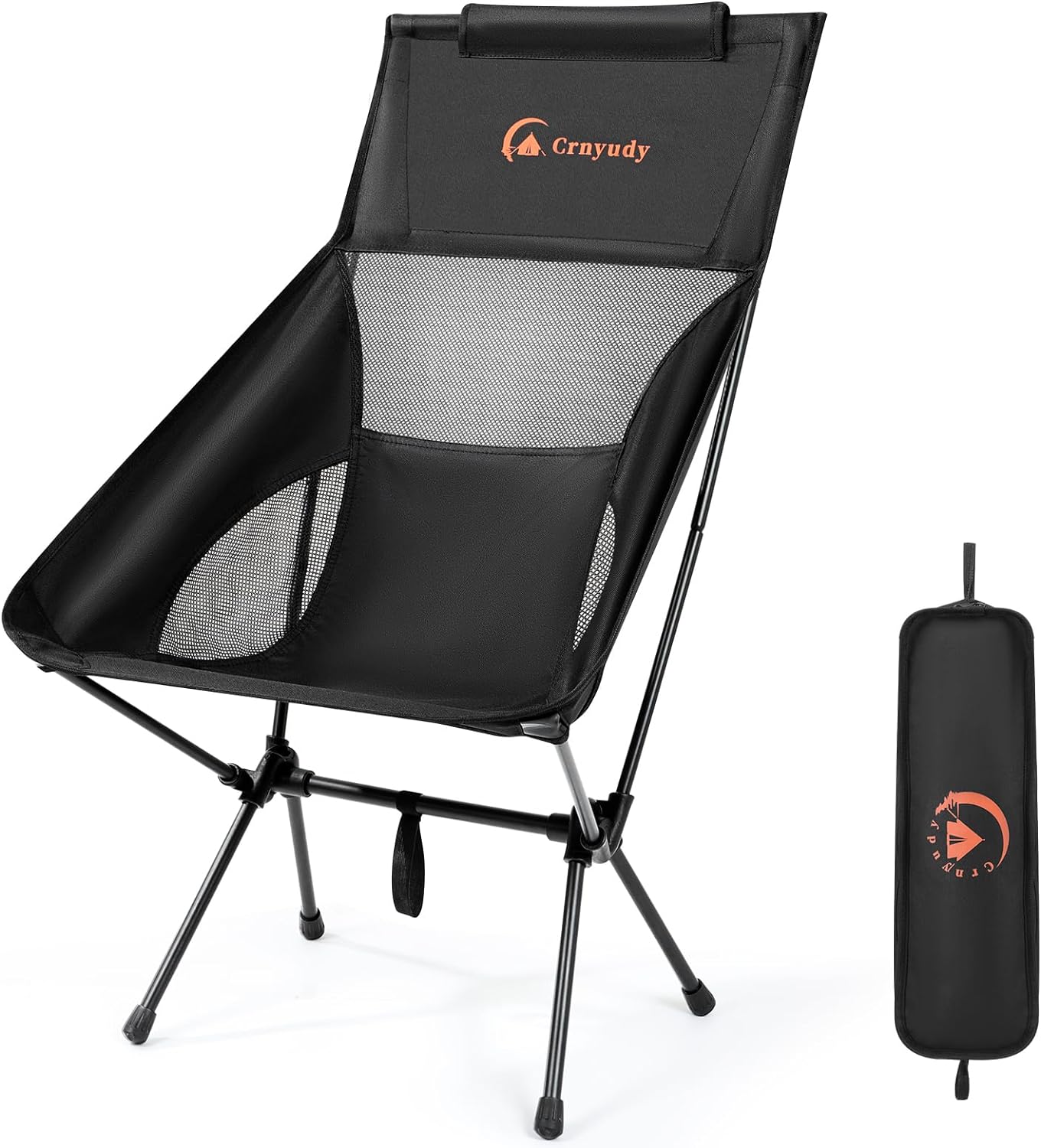 Compact High Back Camp Chair - Lightweight & Portable
