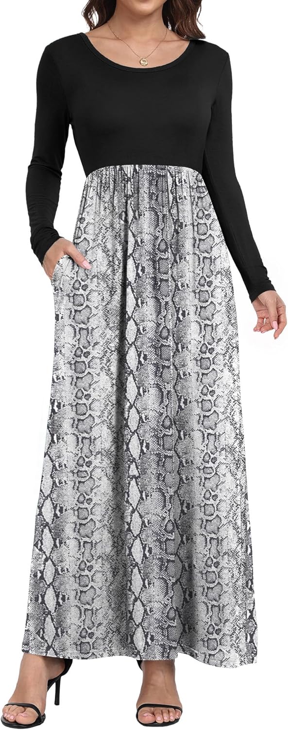 Women's Casual Maxi Dresses with Pockets for Every Occasion