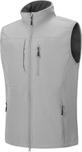 33,000ft Men's Lightweight Softshell Vest - Windproof Fleece Lined you