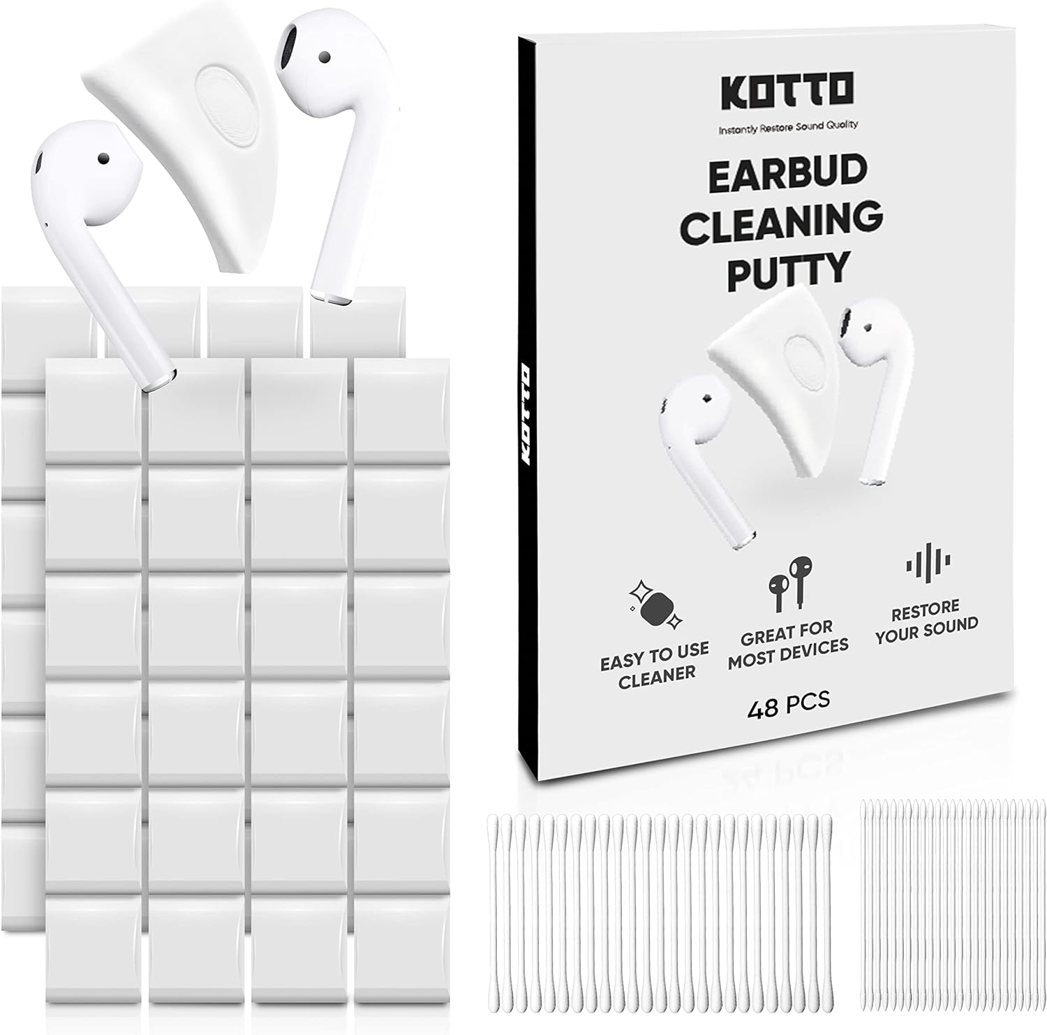 Earbud Cleaner Kit: Removes Ear Wax & Dirt Easily