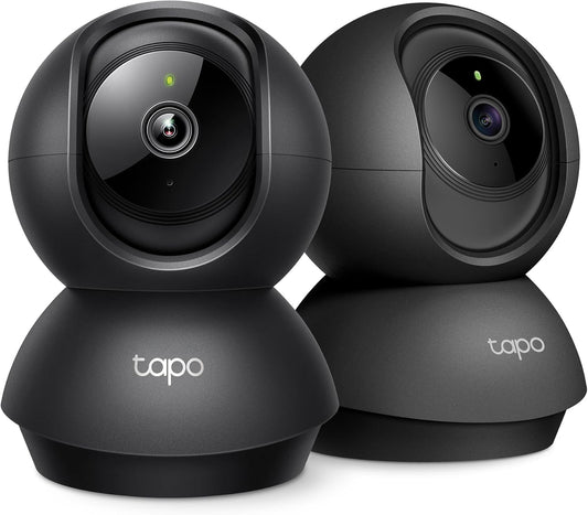2K Pan/Tilt Security Camera with Motion Tracking