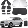 TINGLU Window Shades for Volvo XC90 2016-2025 - Full Side & Rear Kit