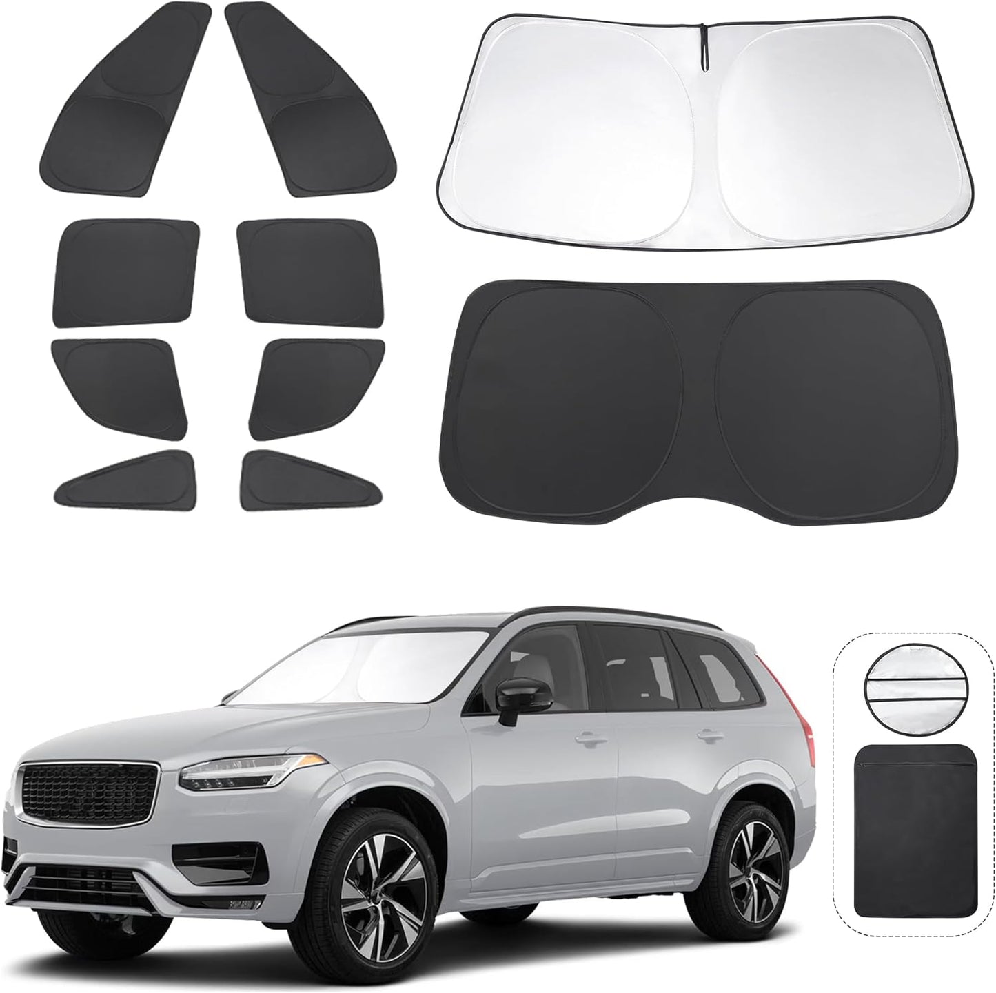 Custom Fit Window Shades for Volvo XC90 2016-2025 Models