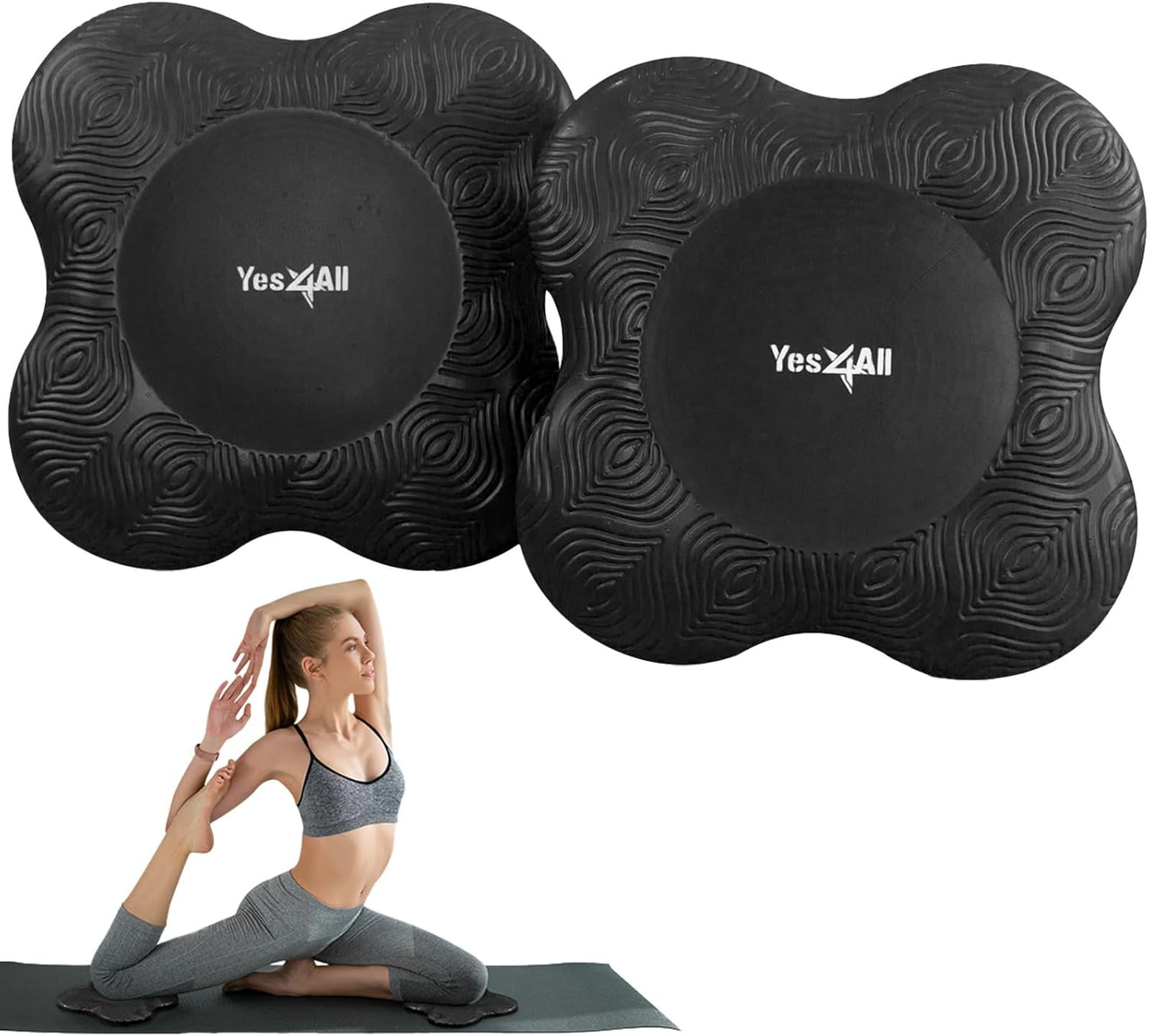 Extra Thick Yoga Knee Pads for Ultimate Comfort