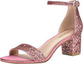 PIZZ ANNU Women's Low Block Chunky Heels Sandals (Style S2W9)