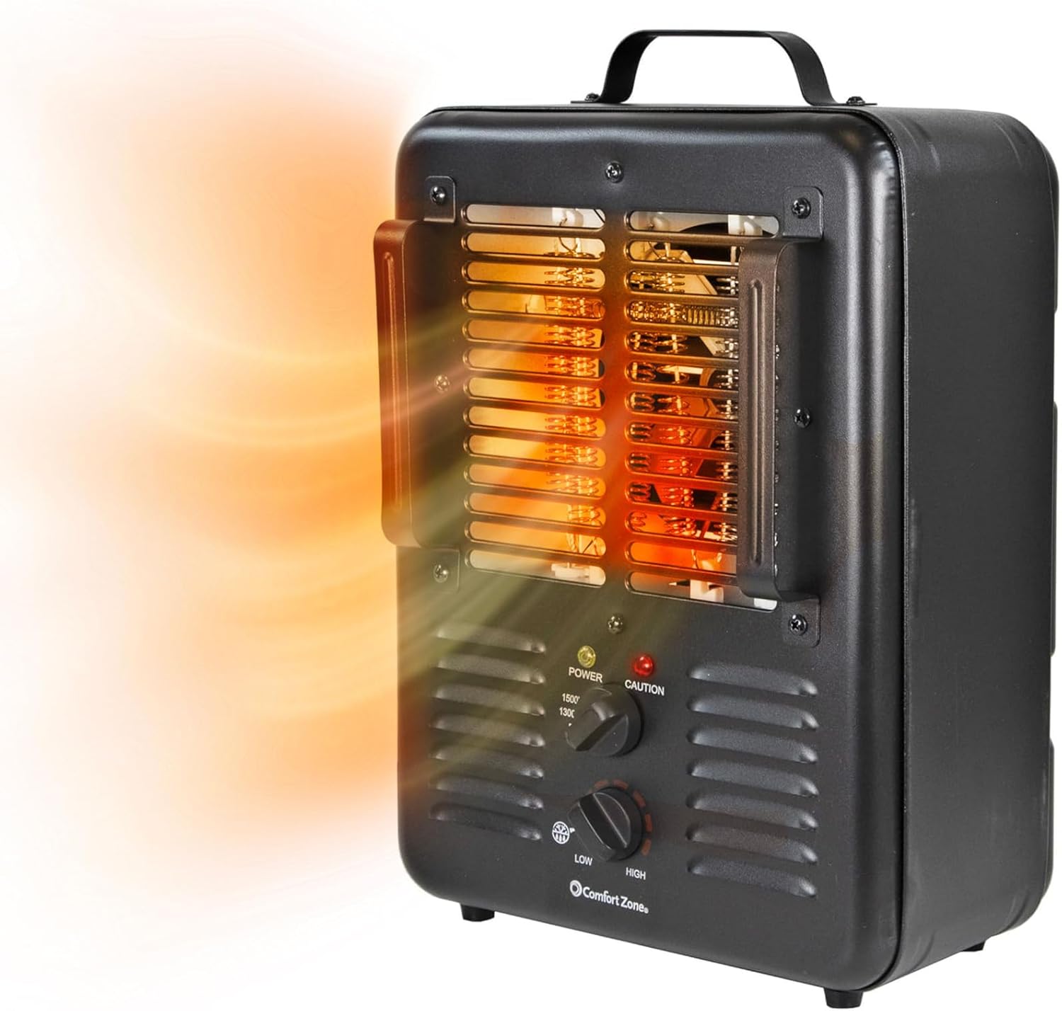 Stay Cozy Anywhere with Comfort Zone 1500W Space Heater