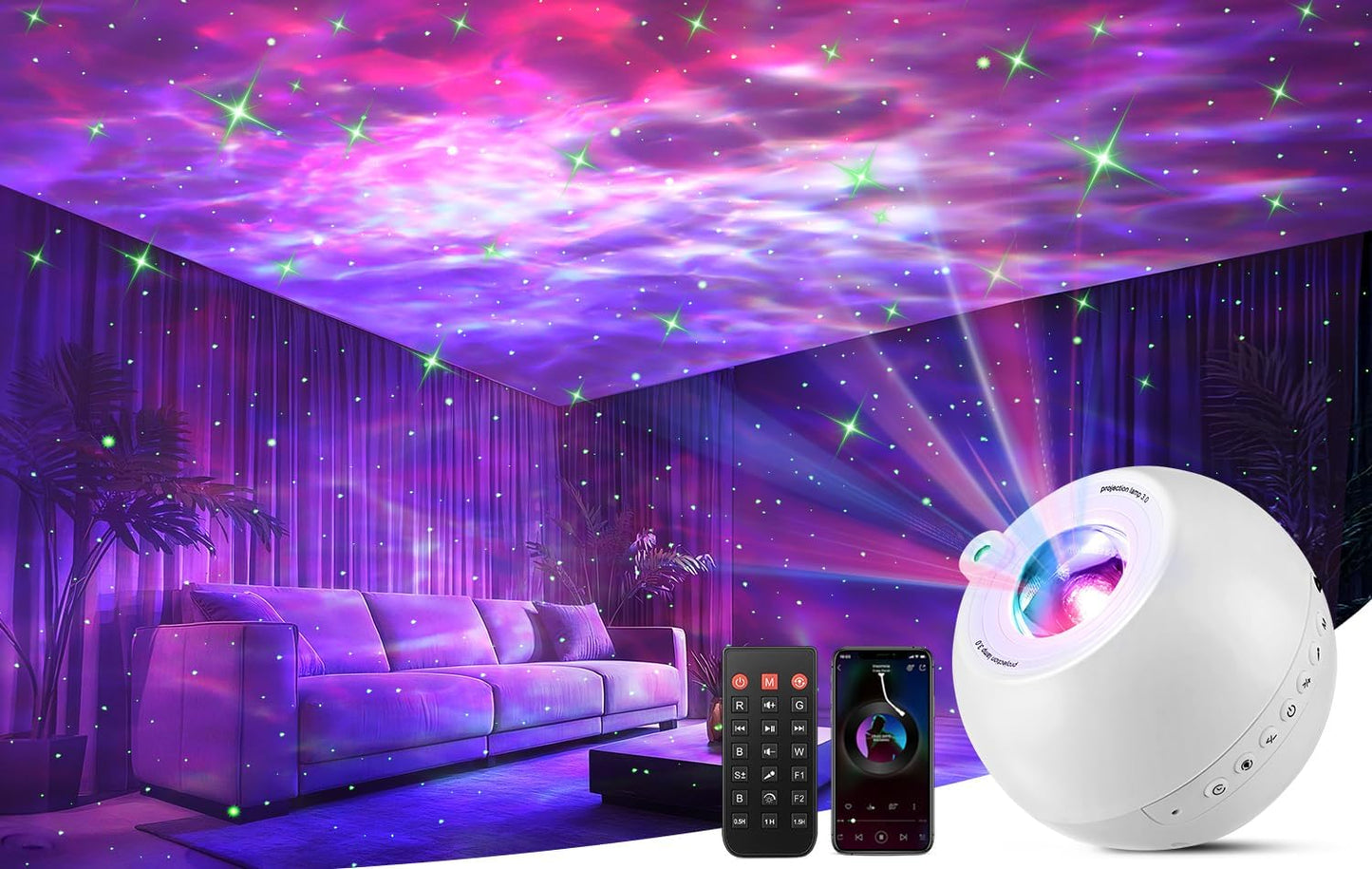 Transform Your Bedroom with PIKOY Star Projector 