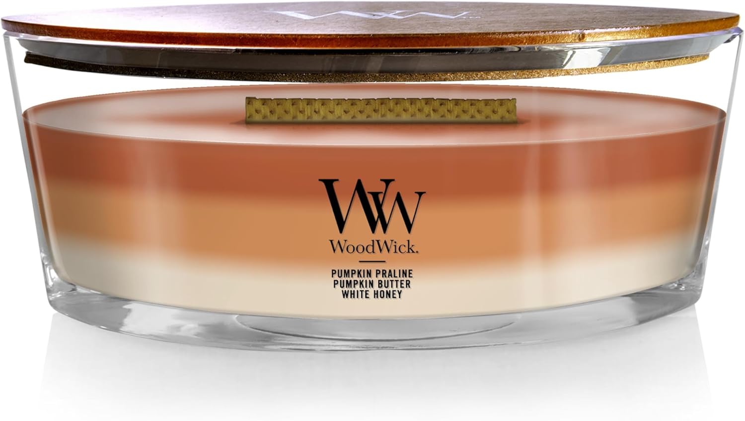 WoodWick Pumpkin Gourmand Trilogy Candle for Holiday Gifting